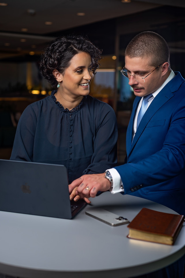Equipe Passos Consórcios em estúdio